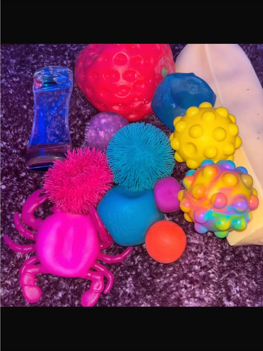 Mystery Kids Fidget Toy Box - Multi-Color Sensory Set